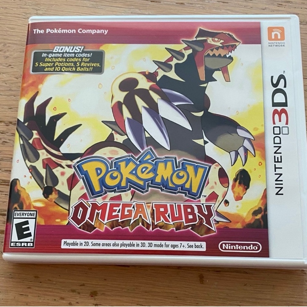 Nintendo 3DS - Pokémon Omega Ruby